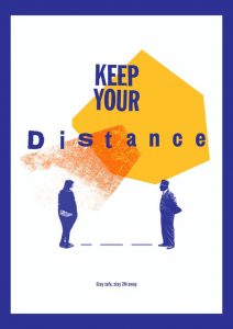 poster on social distancing